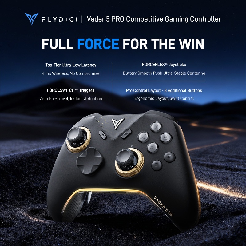 ป.ศูนย์ไทย 1ปี) จอยเกม Flydigi Vader 5 Pro จอยเกมส์ Vader5 Pro  จอยเกมส์สำหรับมือถือ จอยเกมส์pc จอย nintendo switch | Shopee Thailand