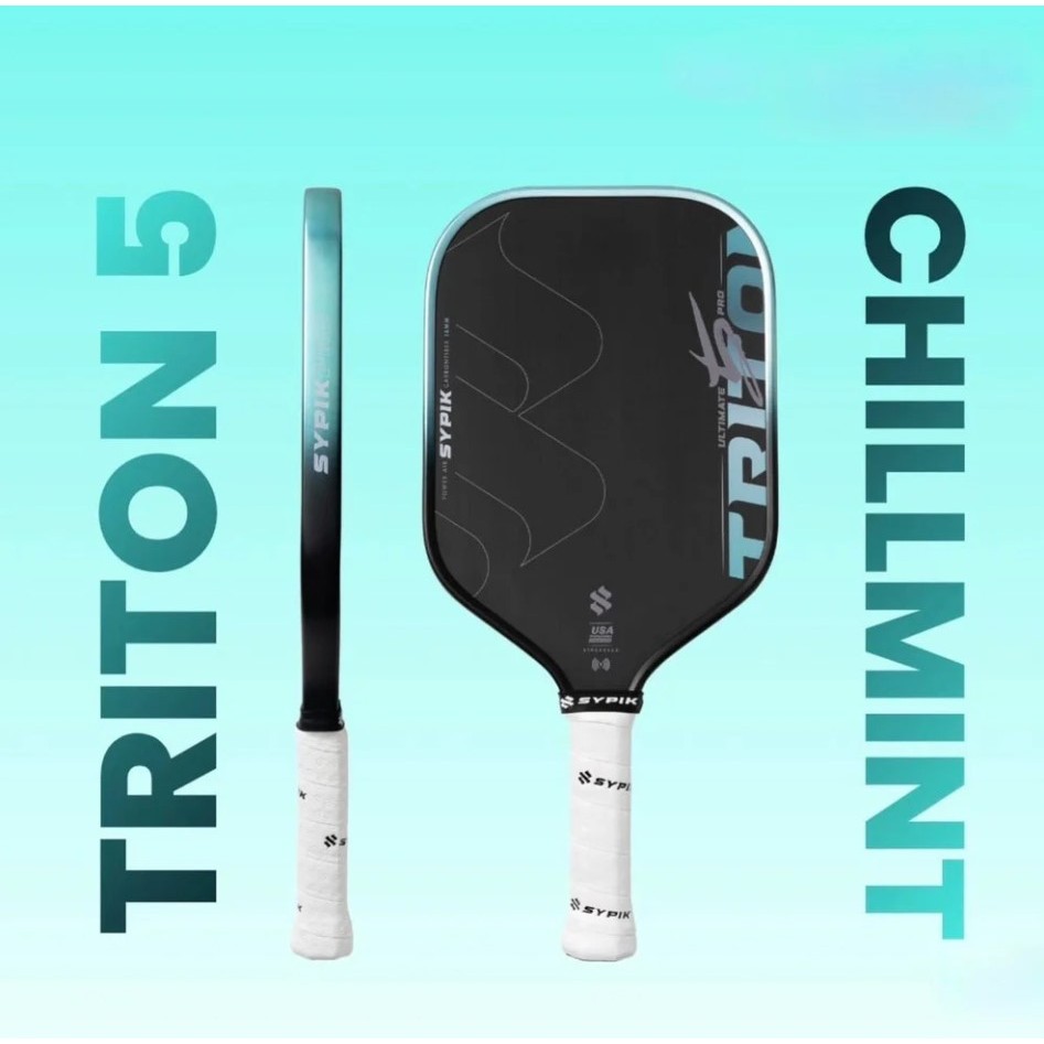 SYPIK】Triton 5 (16mm) Pickleball Paddle ไม้พิคเคิลบอล *ไม่มีซอง