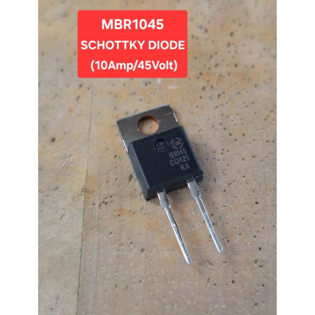 MBR1045 SCHOTTKY DIODE (10Amp/45Volt) | Shopee Thailand