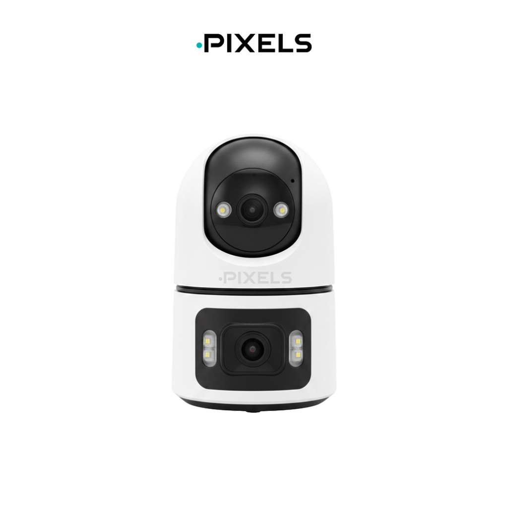 PIXELS AI DUAL VISION กล้อง 2 เลนส์ในตัวเดียว WIFI6 PX-DV02 | Shopee ...