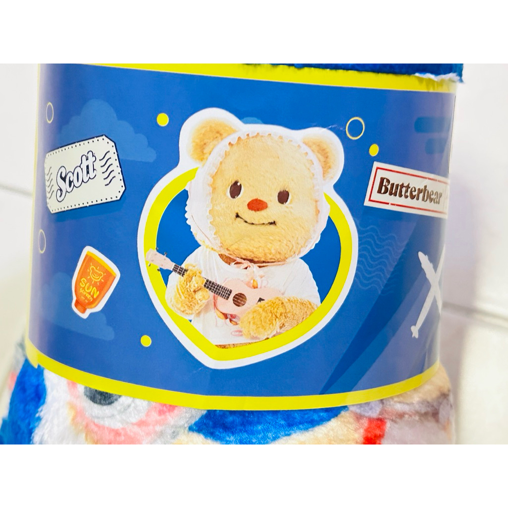 BigC x Scott x ButterBear ผ้าห่ม Butter Bear ผ้าห่มน้องเนย หมีเนย ...