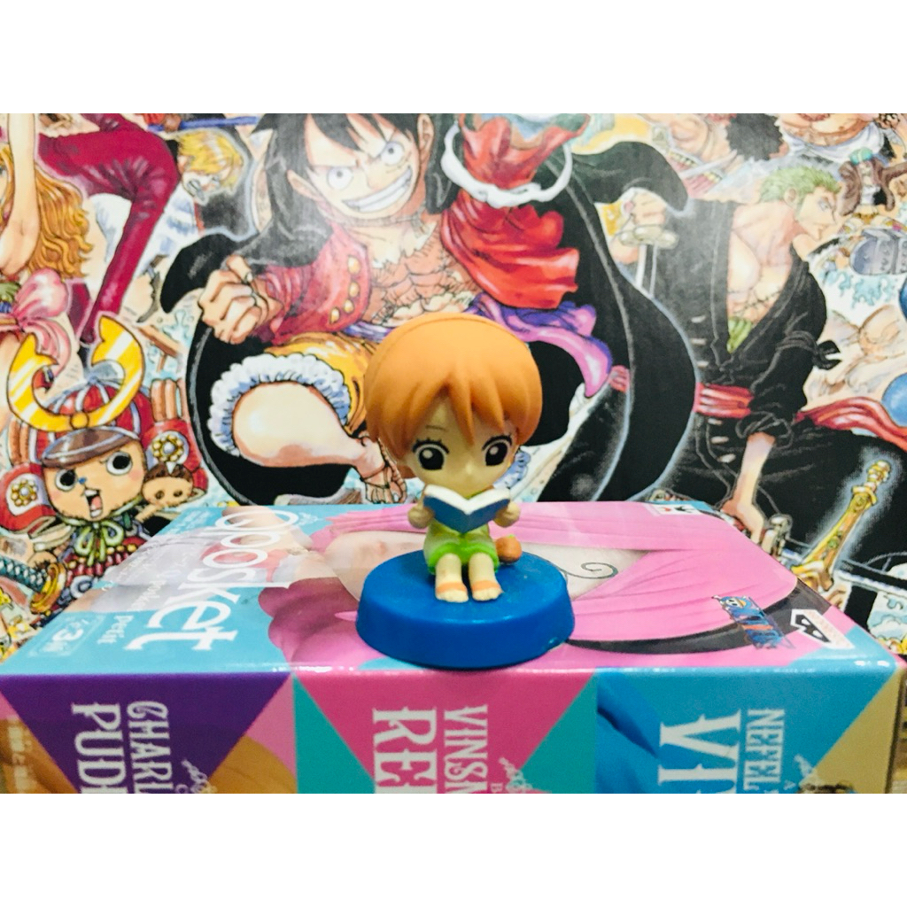 🇯🇵 ของแท้ 💯 MBH นามิ เด็ก Nami Mini Big Head วันพีซ Onepiece โมเดล ...
