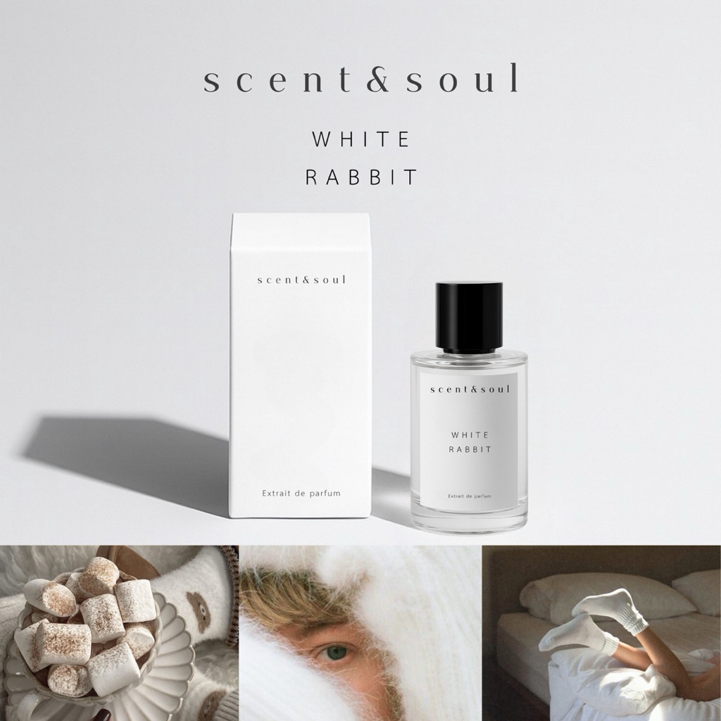 น้ำหอม scent&soul กลิ่น White Rabbit กลิ่นนุ่มๆฟูๆน่ากอดสุดๆ | Shopee ...