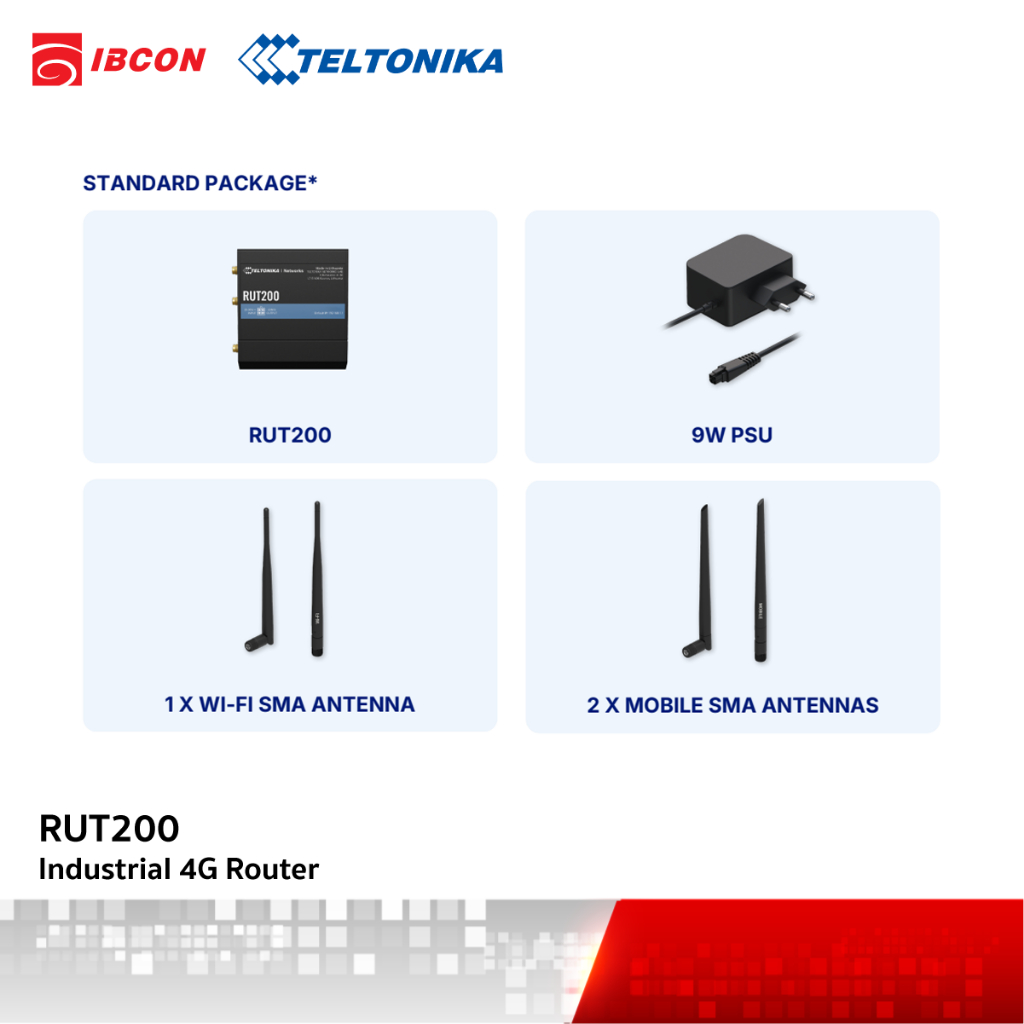 TELTONIKA RUT200 : Industrial 4G Router | Shopee Thailand