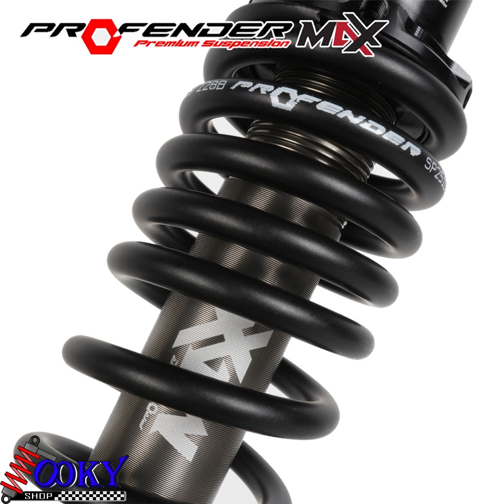 Profender MAX โช๊คหลัง Lead / Click 160i 125i 340-330mm สีดำ โช๊คอัพ ...