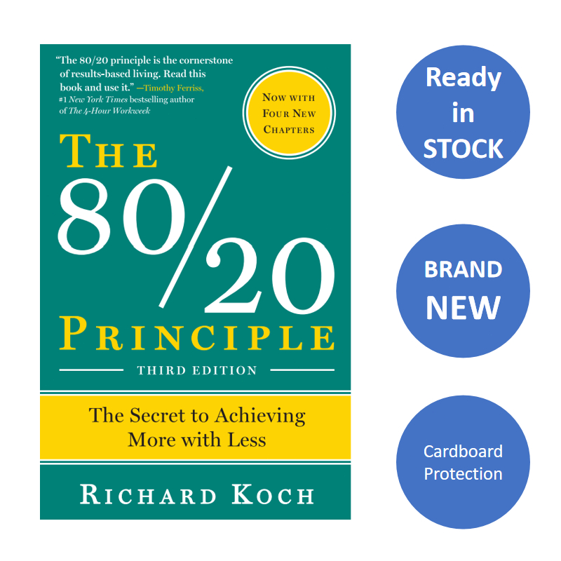ENGLISH Paperback The 80/20 Principle The Secret To Achieving More with ...