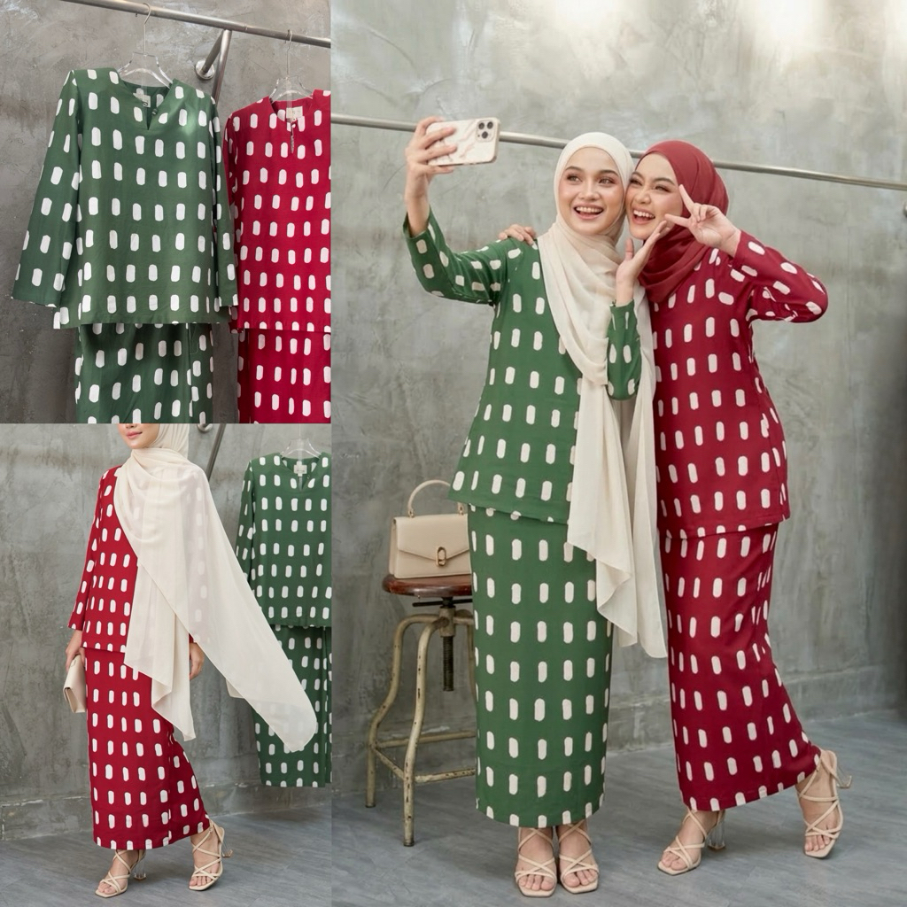 Jaha.u • RAYA COLLECTION 2026 : MINI KURUNG HARRY KEDAH BATIK เนื้อผ้า ...