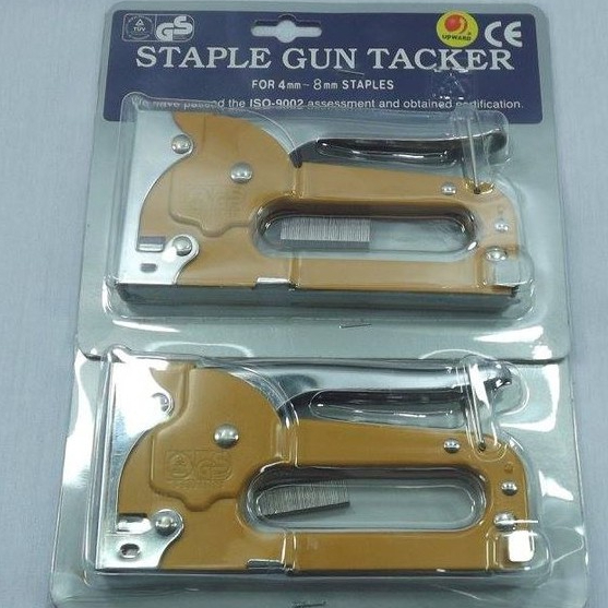 เครื่องยิงบอร์ดเหล็ก GS Staple Gun Tacker พร้อมลูก 1 แถว | Shopee Thailand