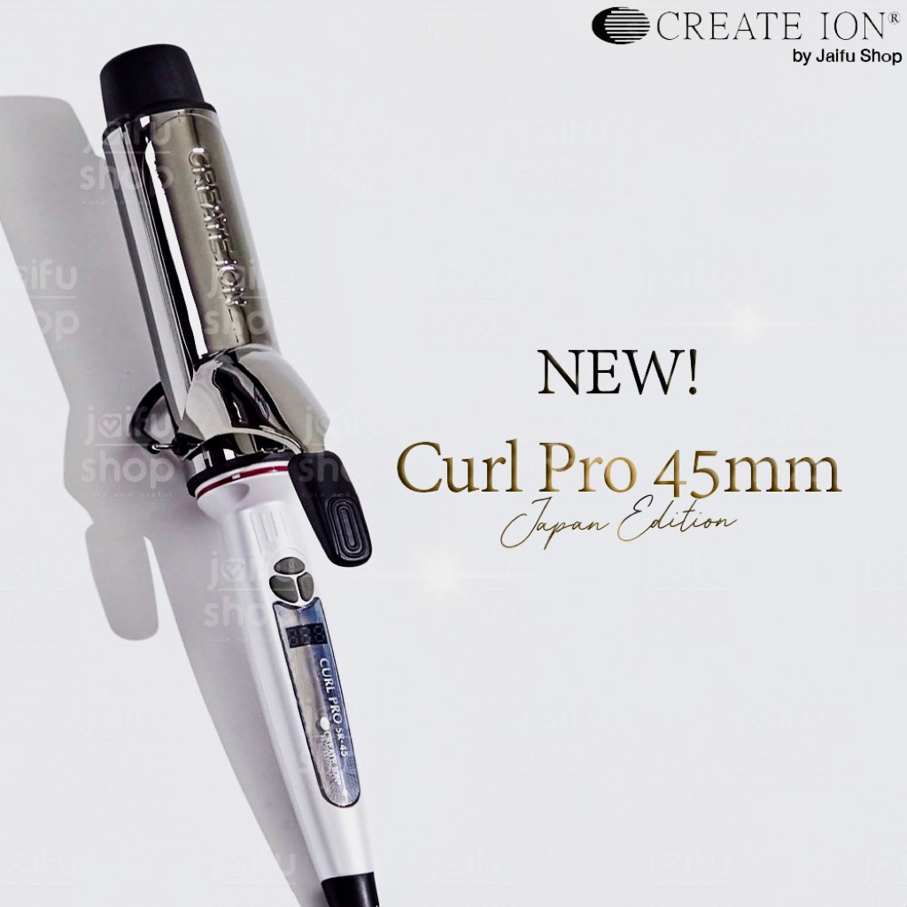พร้อมส่ง] เครื่องม้วนผม Create Ion รุ่น Curl Pro | Shopee Thailand
