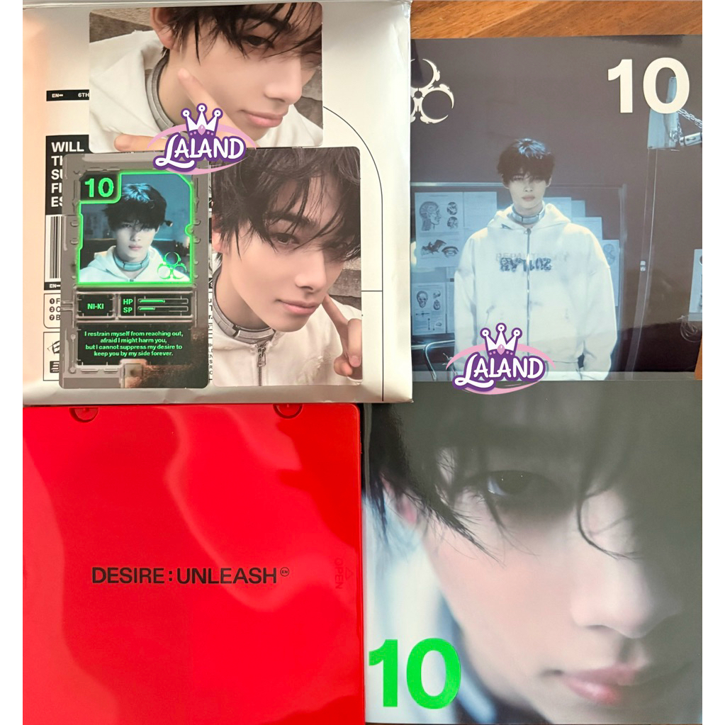 พร้อมส่ง/ไม่แกะ✓ อัลบั้ม ENHYPEN - DESIRE: UNLEASH ALBUM | Shopee