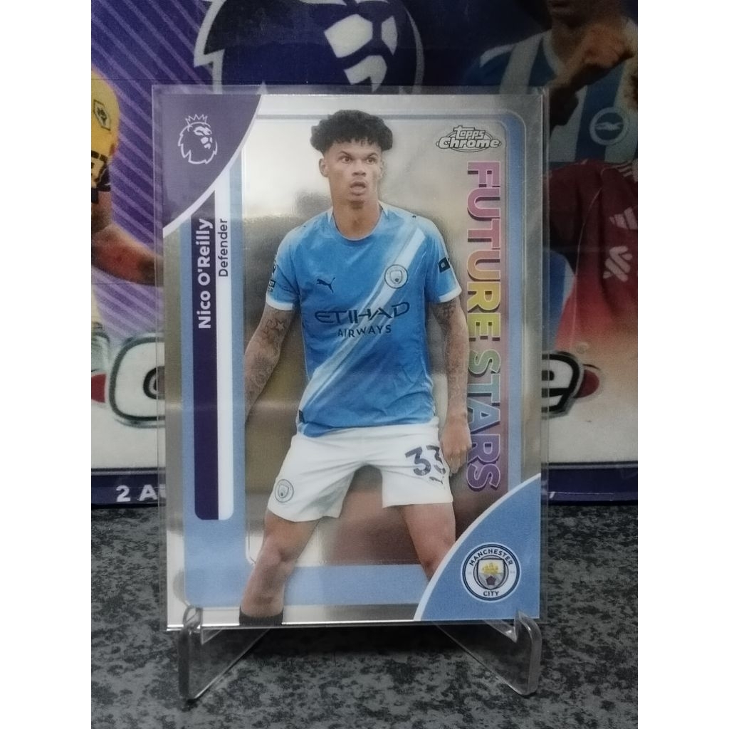 Topps CHROME Premier League 2026 : BASE : Manchester City Team | Shopee ...