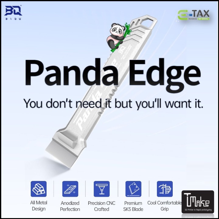 BIQU Panda Edge Model Removal Tool / Magnetic Scraper / CNC Aluminum ...