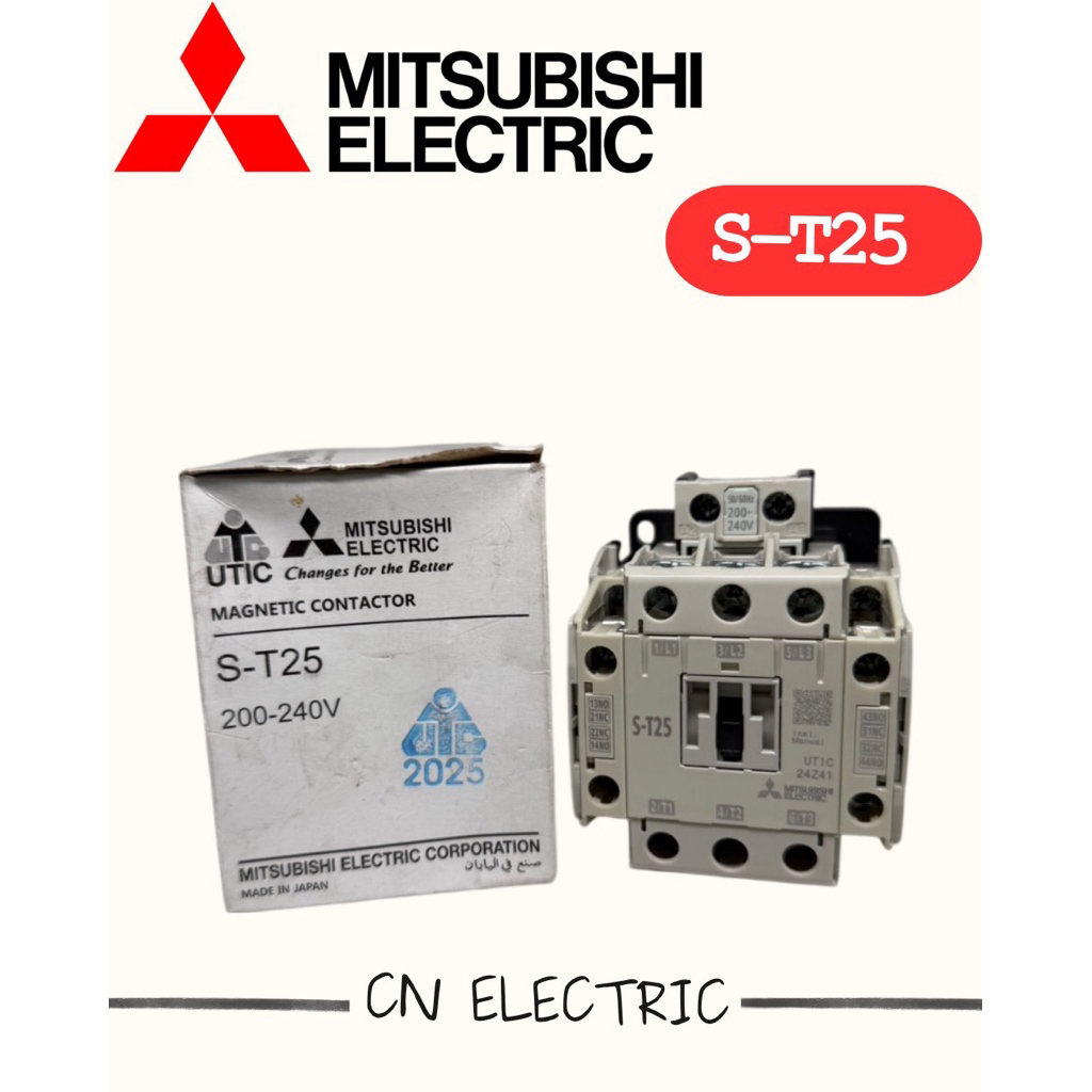 MITSUBISHI แมกเนติก คอนแทกเตอร์ ST-25 Magnetic Contactor 220V ของแท้ ...