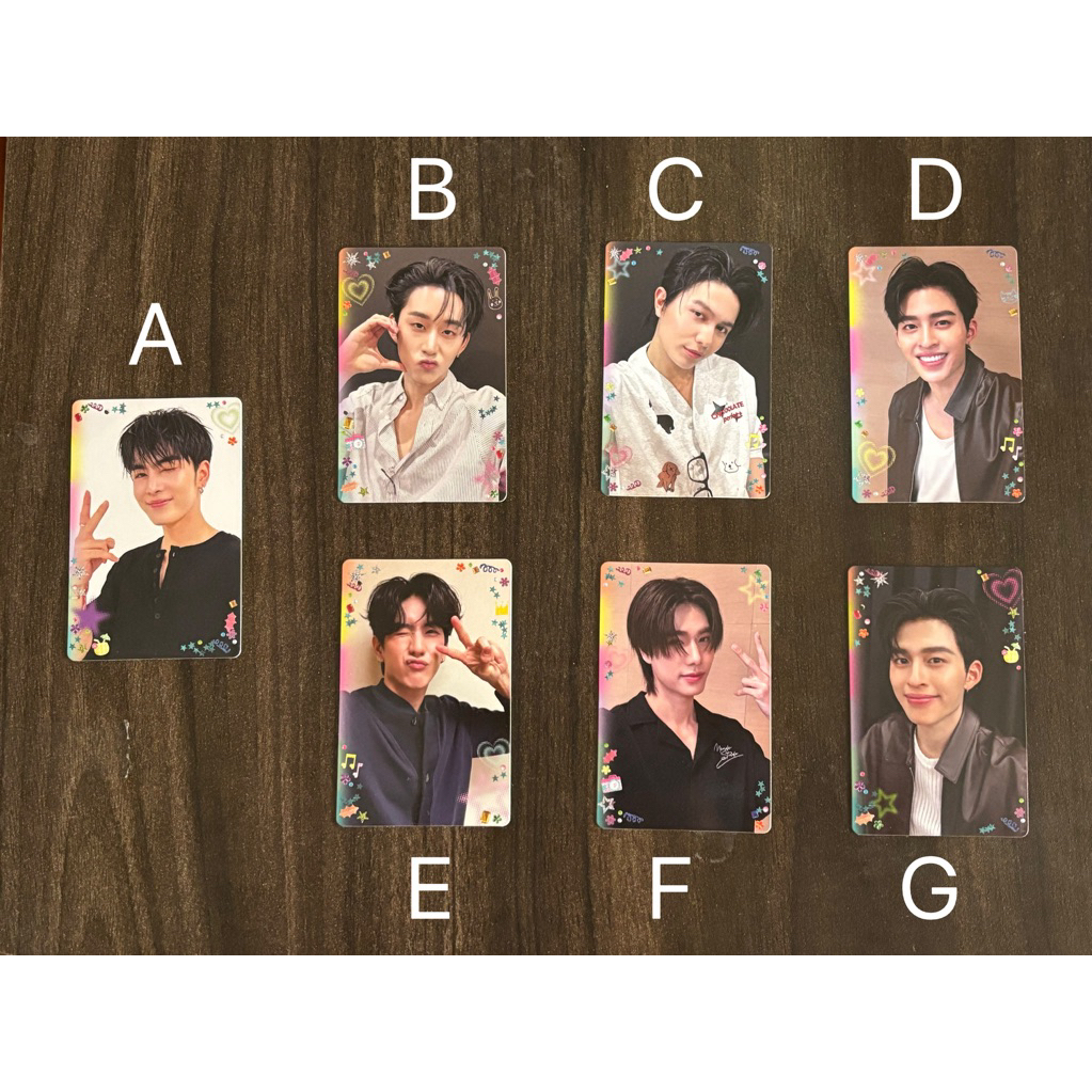 พร้อมส่ง- การ์ดGmmTV ของแท้ งานfanival pondphuwin perthsanta