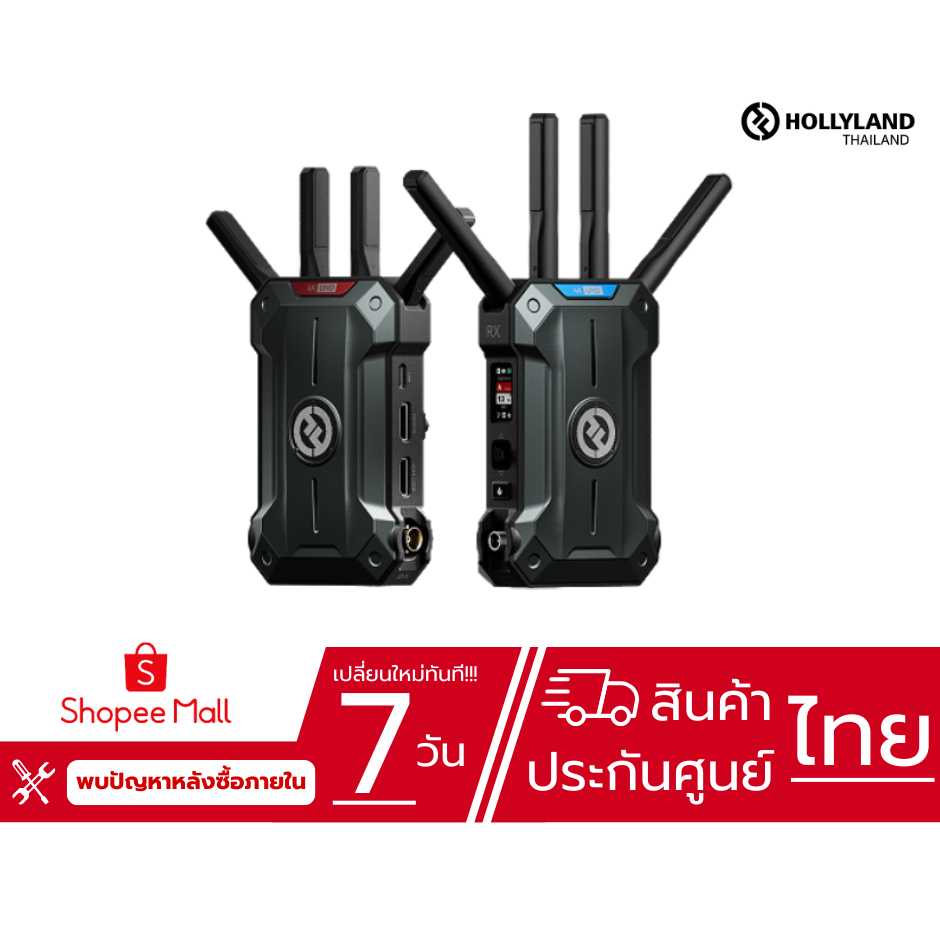Hollyland Pyro Ultra ระบบส่งสัญญาณวิดีโอไร้สาย 4K60 ระยะไกล 1.5km ...