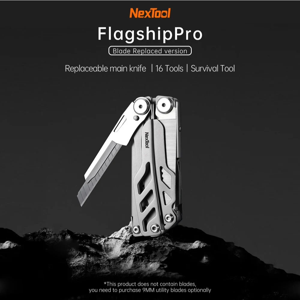 NexTool 16-in-1 Flagship Pro (Blade Replace) คีมเครื่องมือ กรรไกรพร้อม ...