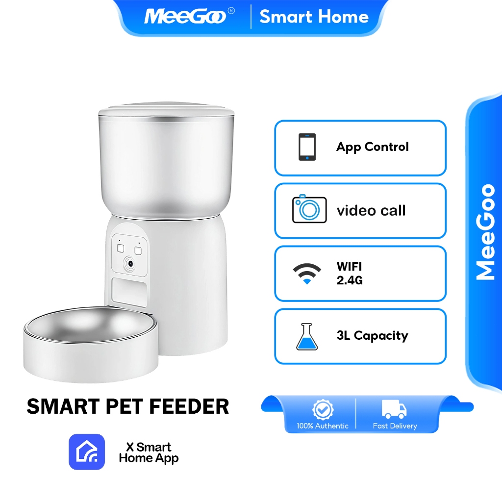 MeeGoo 3L เครื่องให้อาหารอัตโนมัติ WiFi
