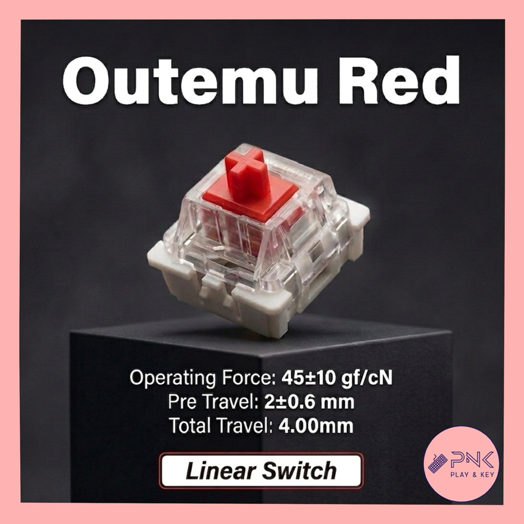 [แพค 10 ตัว ส่งไว] Outemu Switch มีครบทุกสี Red Blue Brown Golden ...