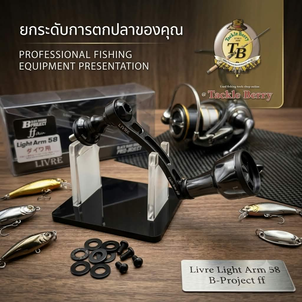 LIVRE Light Arm 58 MM.For daiwa/shimano | Shopee Thailand
