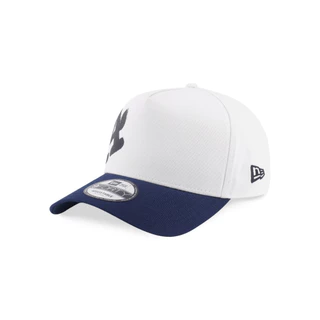 หมวกแก๊ป New Era รุ่น Los Angeles Dodgers Spray Paint 2-Tone Oceanside Blue Visor White 9Forty A-Frame Cap
