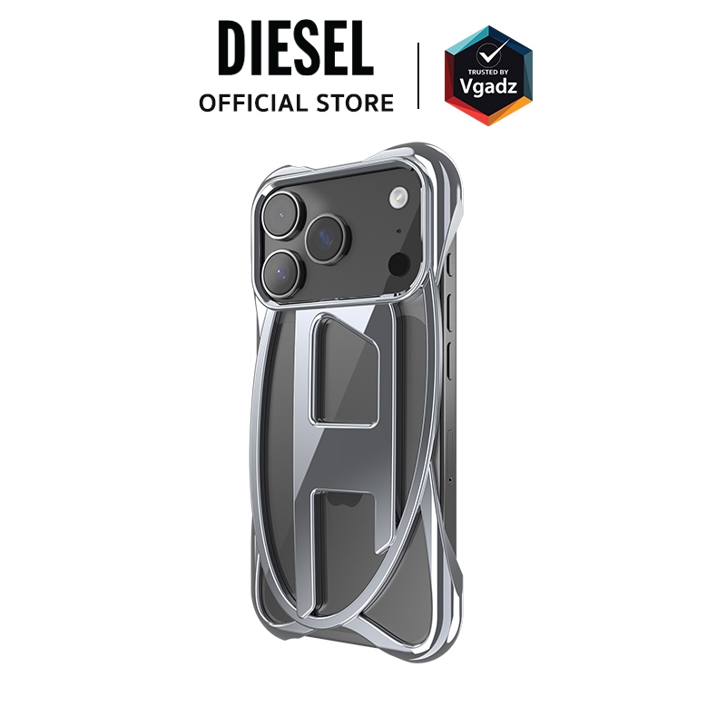 Diesel เคสสำหรับ iPhone 17 Pro / 17 Pro max รุ่น Caged D Glossy