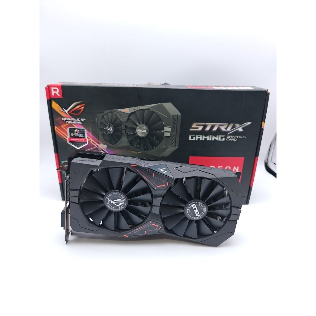 Asus Strix Rx 480 8gb 256 Bit Graphics Card Asus Strix Rx480 8gb