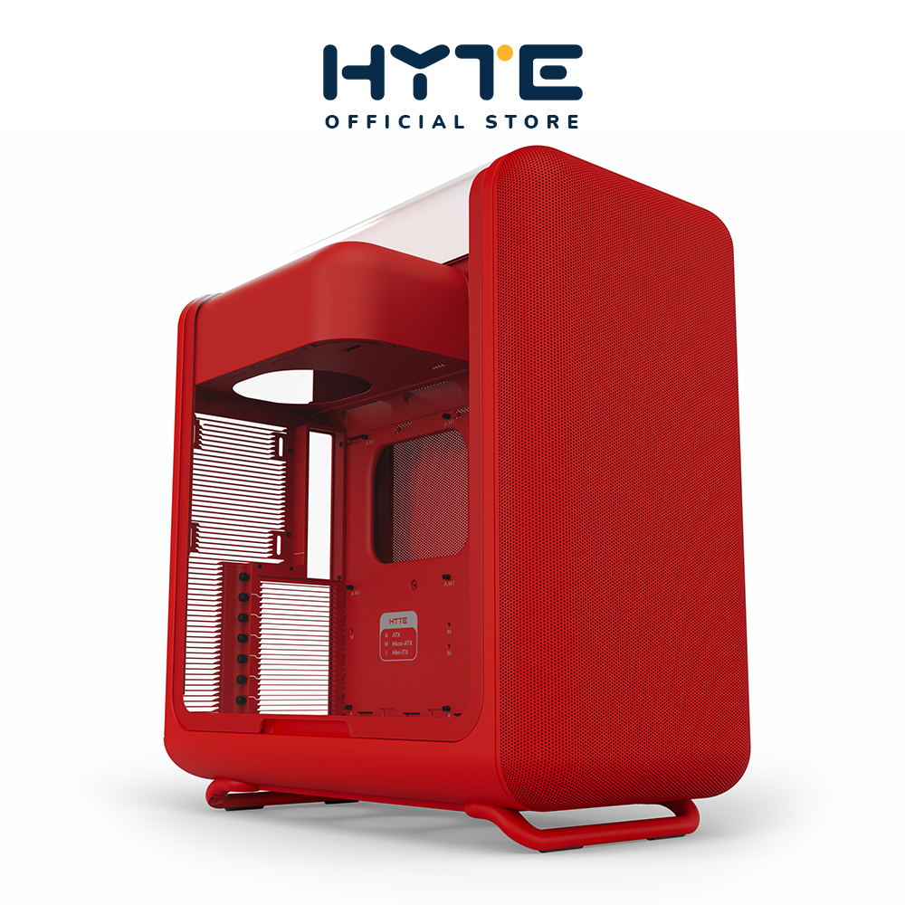 HYTE X50 WILD CHERRY [RED] TG (COMPUTER CASE / เคสคอมพิวเตอร์) | Shopee ...