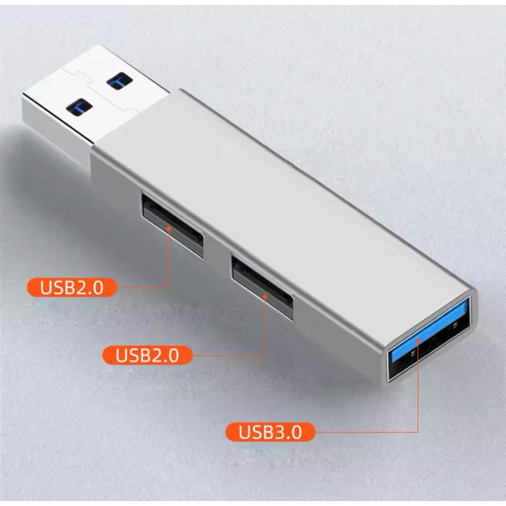 Hub Usb Splitter 3.0และ2.0ความเร็วสูงอะแดปเตอร์ Usb 3พอร์ต Extensor ...