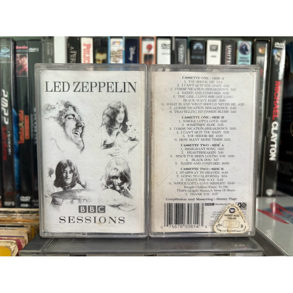 เทป : LED ZEPPELIN - BBC SESSIONS 1&2. (เทปคู่) | Shopee Thailand