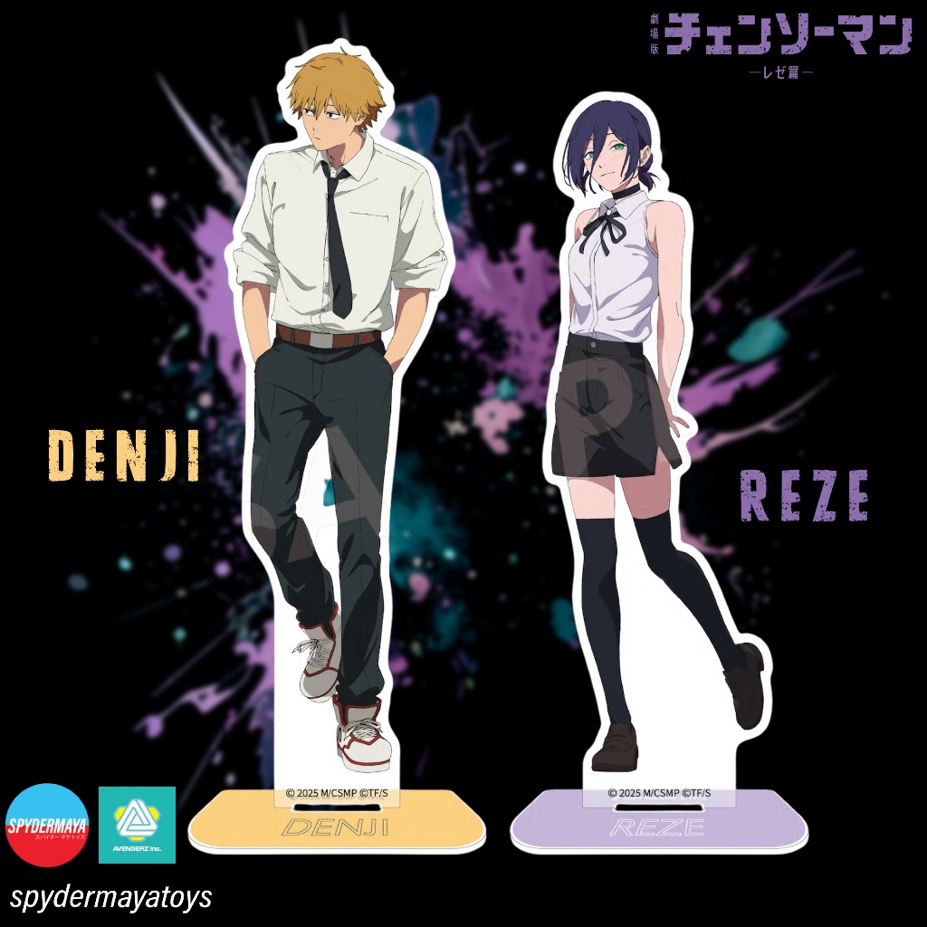 [พร้อมส่ง] Acrylic Stand REZE, DENJI – Chainsaw Man: Reze Arc | Shopee ...