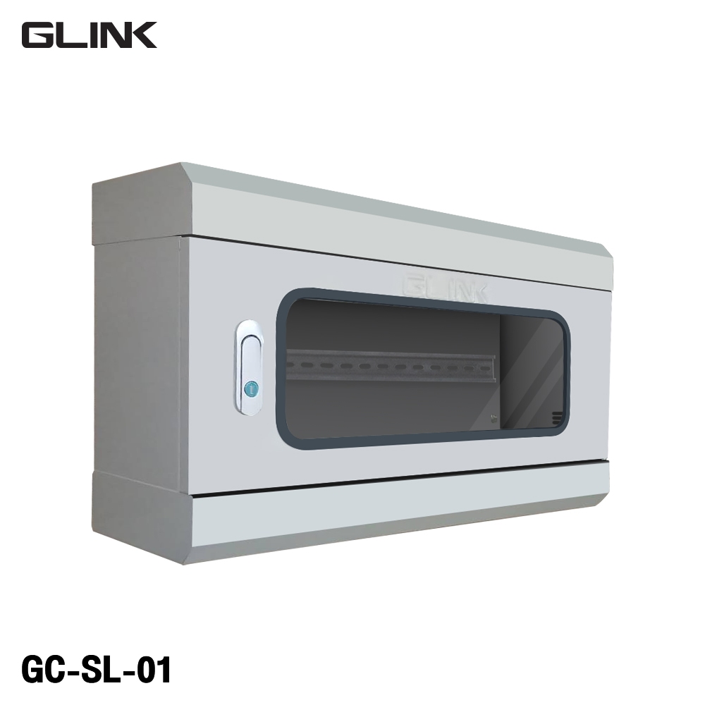 Glink GC-SL-01 Solar Equipment Cabinet Combiner Box พร้อมรางปีกนก 24 ...