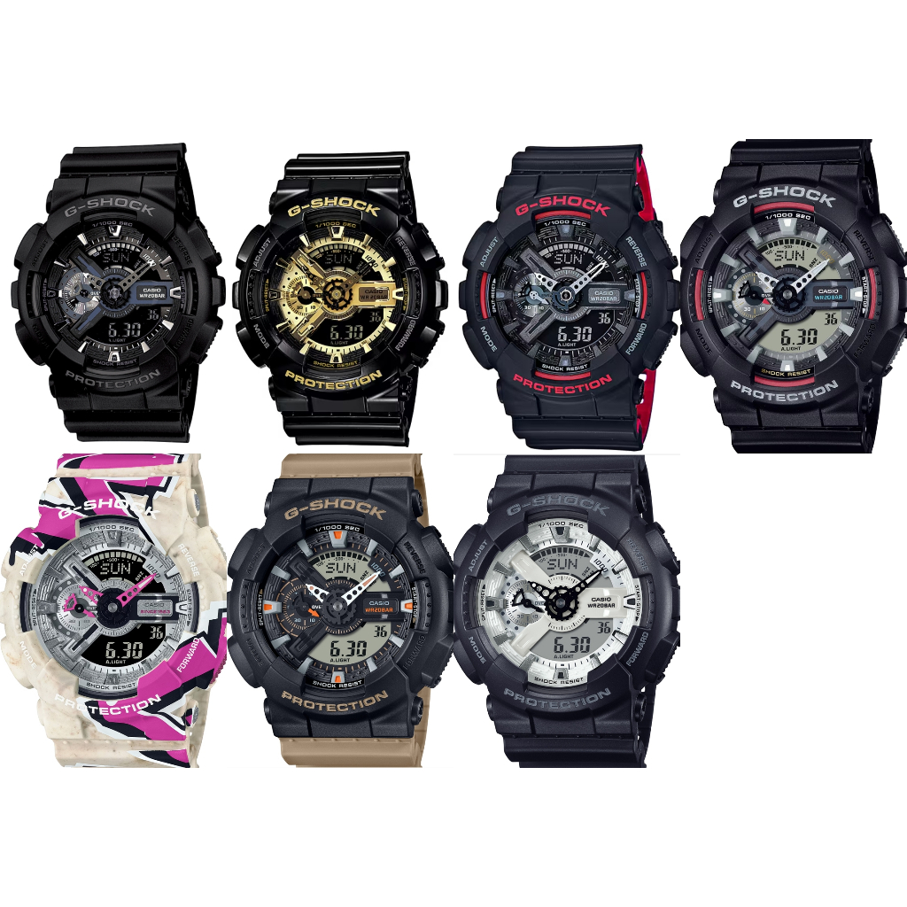 แท้ศูนย์ ยอดฮิต ลดเยอะ GA-110 Series GA-110HR GA-110-1B GA-110SS GA ...