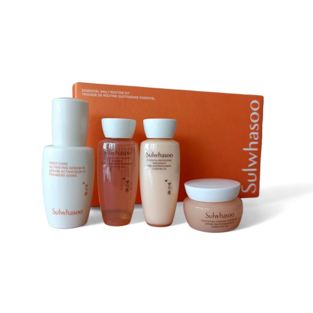 Sulwhasoo SET ESSENTIAL COMFORT DAILY ROUTINE 4 (รุ่นใหม่ล่าสุด กล่องสี ...