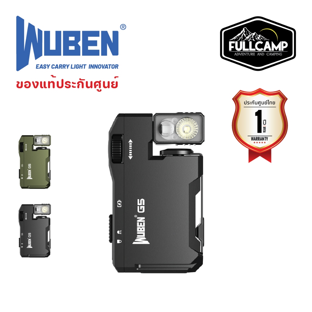 WUBEN A1 Torcia LED potente ricaricabile 20000 luen più luinosa