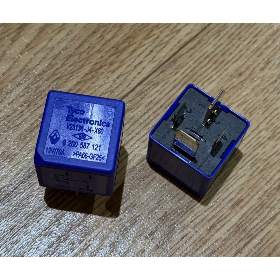 Relay Tyco V23136-J4-X60 12VDC DC12V 12V Relay 70A 4PIN | Shopee Thailand