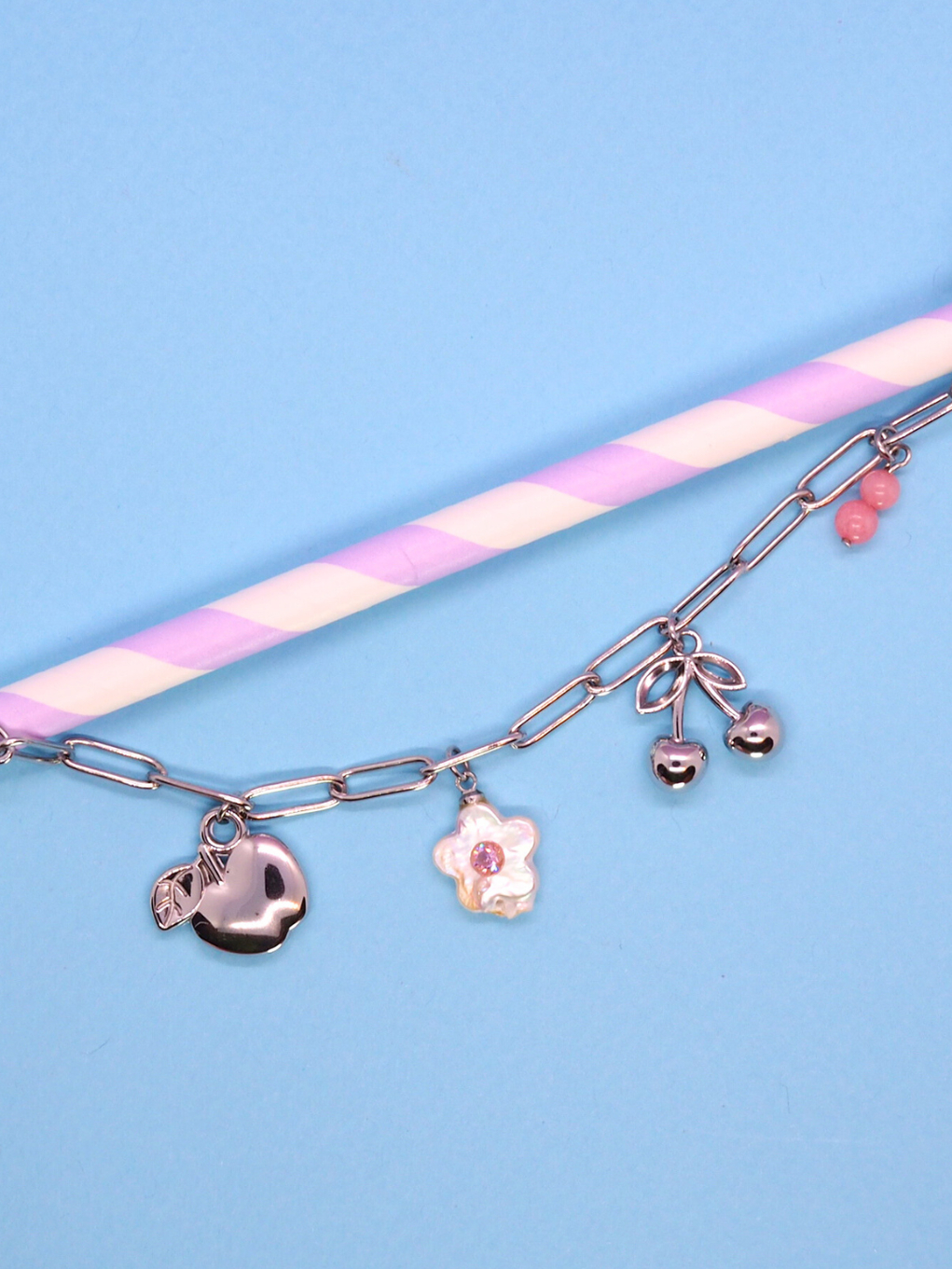 just gleam things - Bloom & Garden Chain Bracelets สร้อยข้อมือสแตนเลส ...