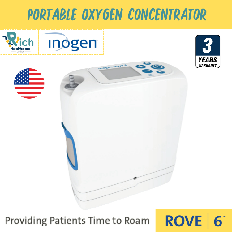 Inogen Rove 6 Portable Oxygen Concentrator เครื่องผลิตออกซิเจนพกพารุ่น ...