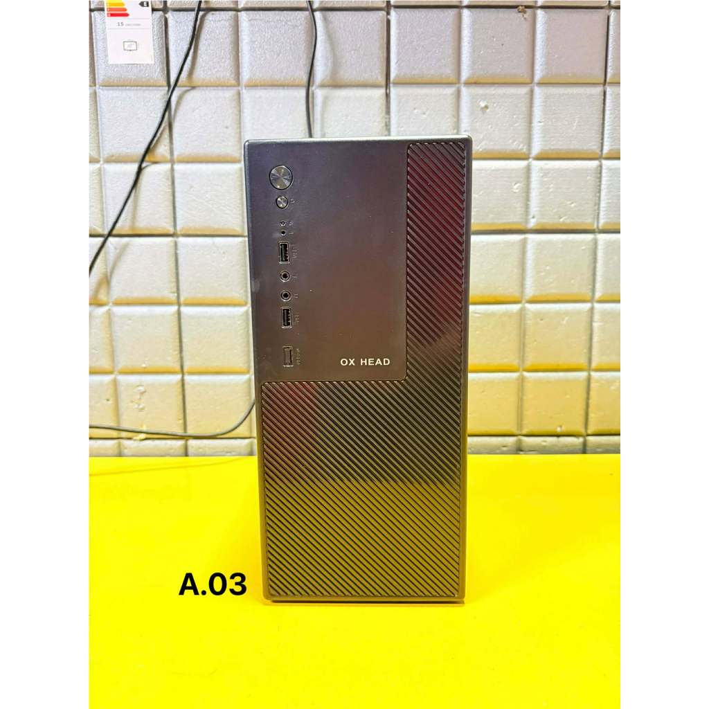 คอมพิวเตอร์ DESKTOP PC i3-4130 RAM 8 SSD 120GB การ์ดจอแยก1G มือ2 พร้อม ...