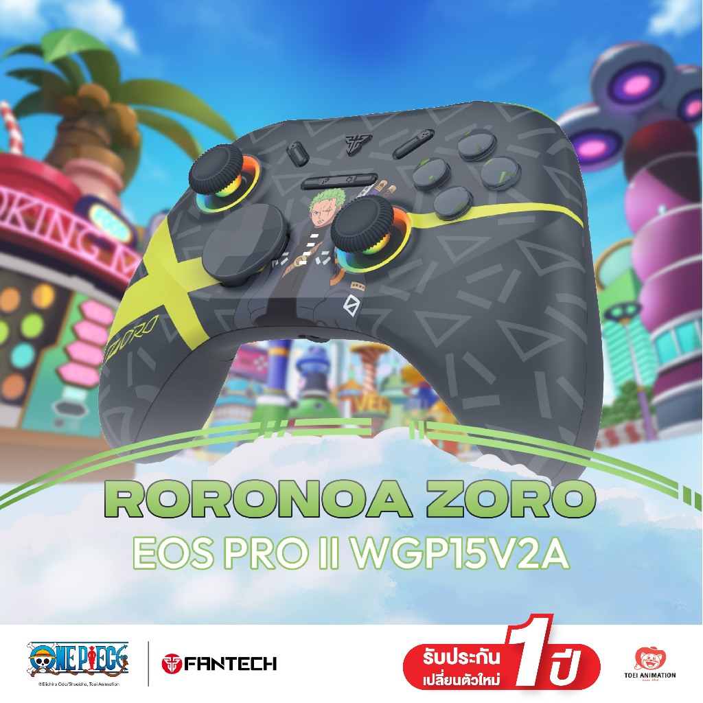 FANTECH x ONE PIECE รุ่น WGP14V2 / WGP15 BT Wireless gaming
