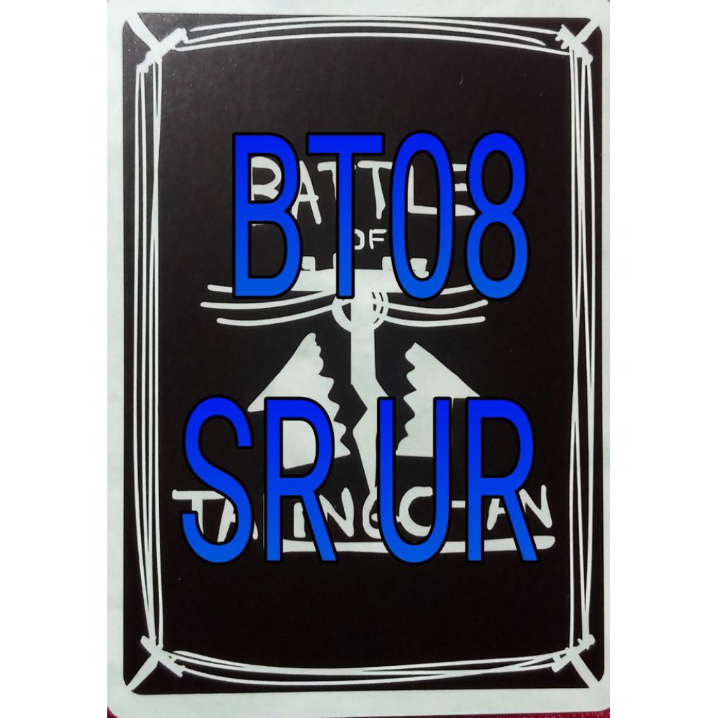 Battle of Talingchan BT08 เพราะ Warrior is นักรบ ระดับ SR , UR | Shopee ...