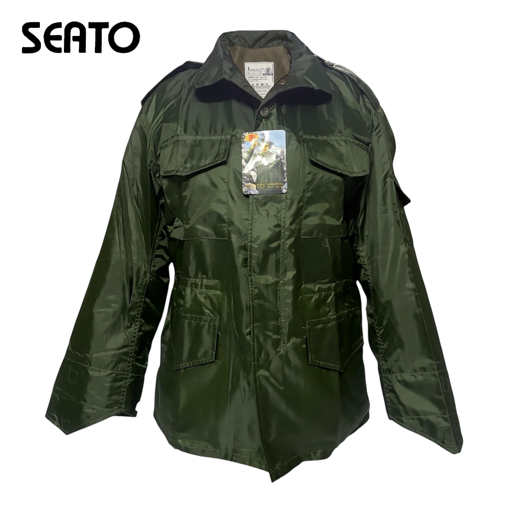 เสื้อแจ็คเก็ตฟิลด์ M65 Field Jacket แจ็คเก็ตฮู้ดซ่อน SEATO | Shopee ...