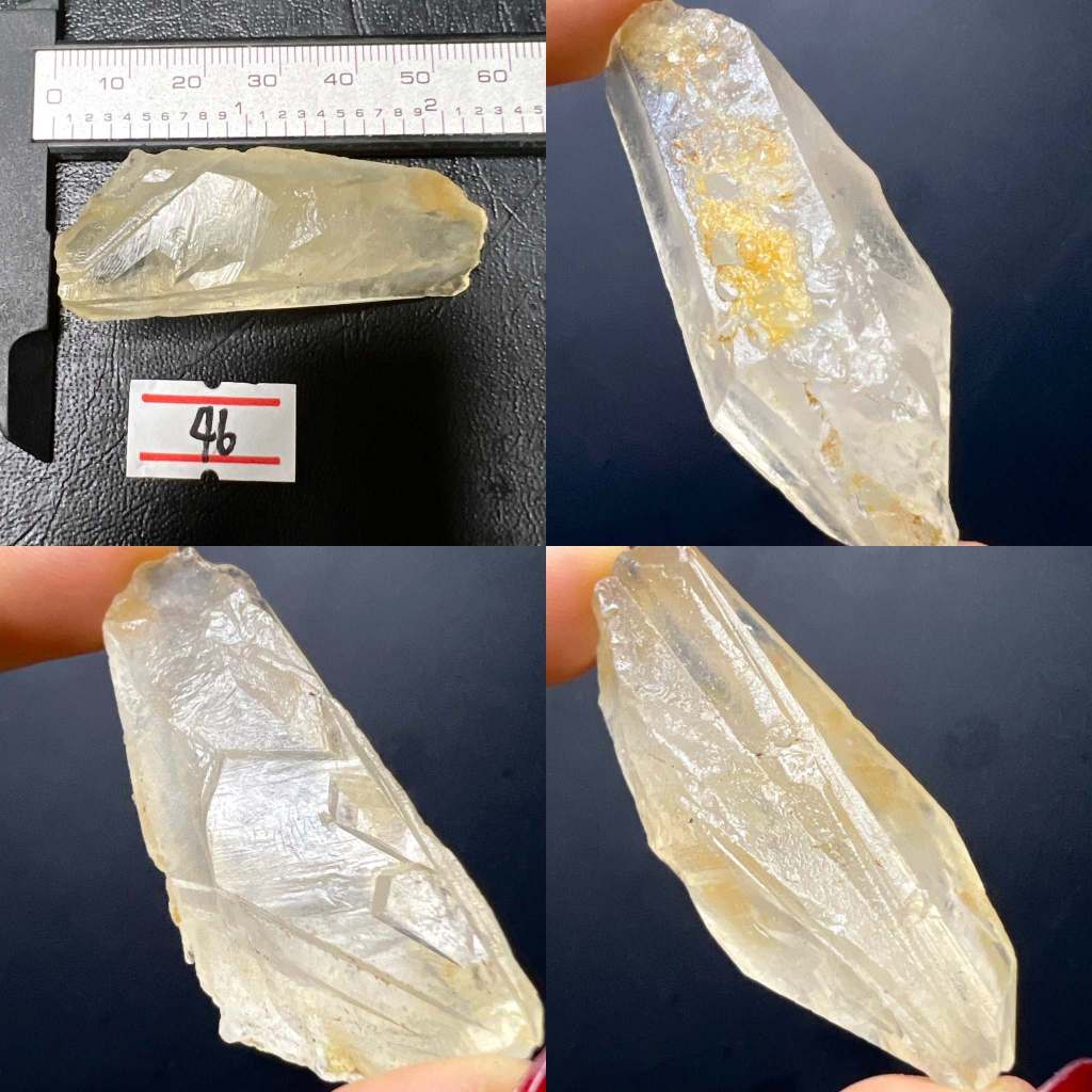Grow Interference Quartz ก้อนใหญ่ แร่ดิบ เลือกก้อนได้ (Master Quartz ...