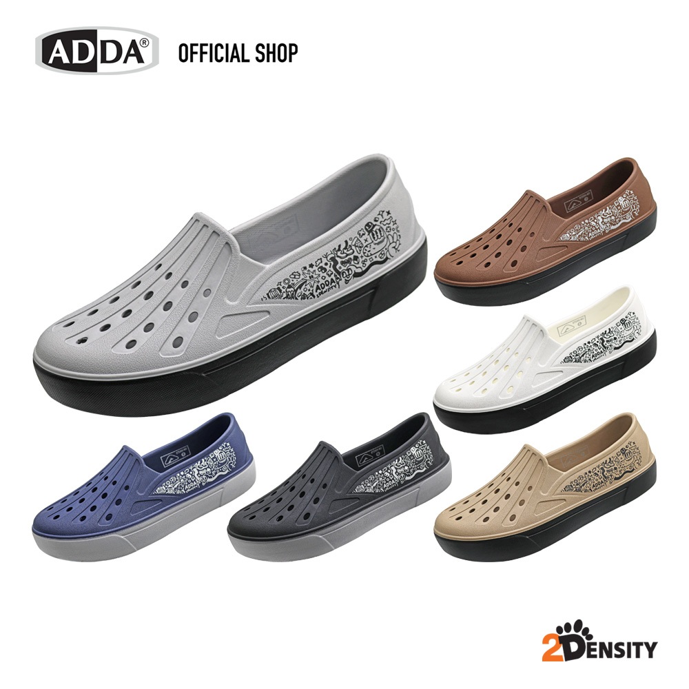 ADDA 2density รองเท้าแตะลำลอง รองเท้าหุ้มส้น สำหรับผู้ชาย รุ่น 5TD95M2 (ไซส์ 7-10)