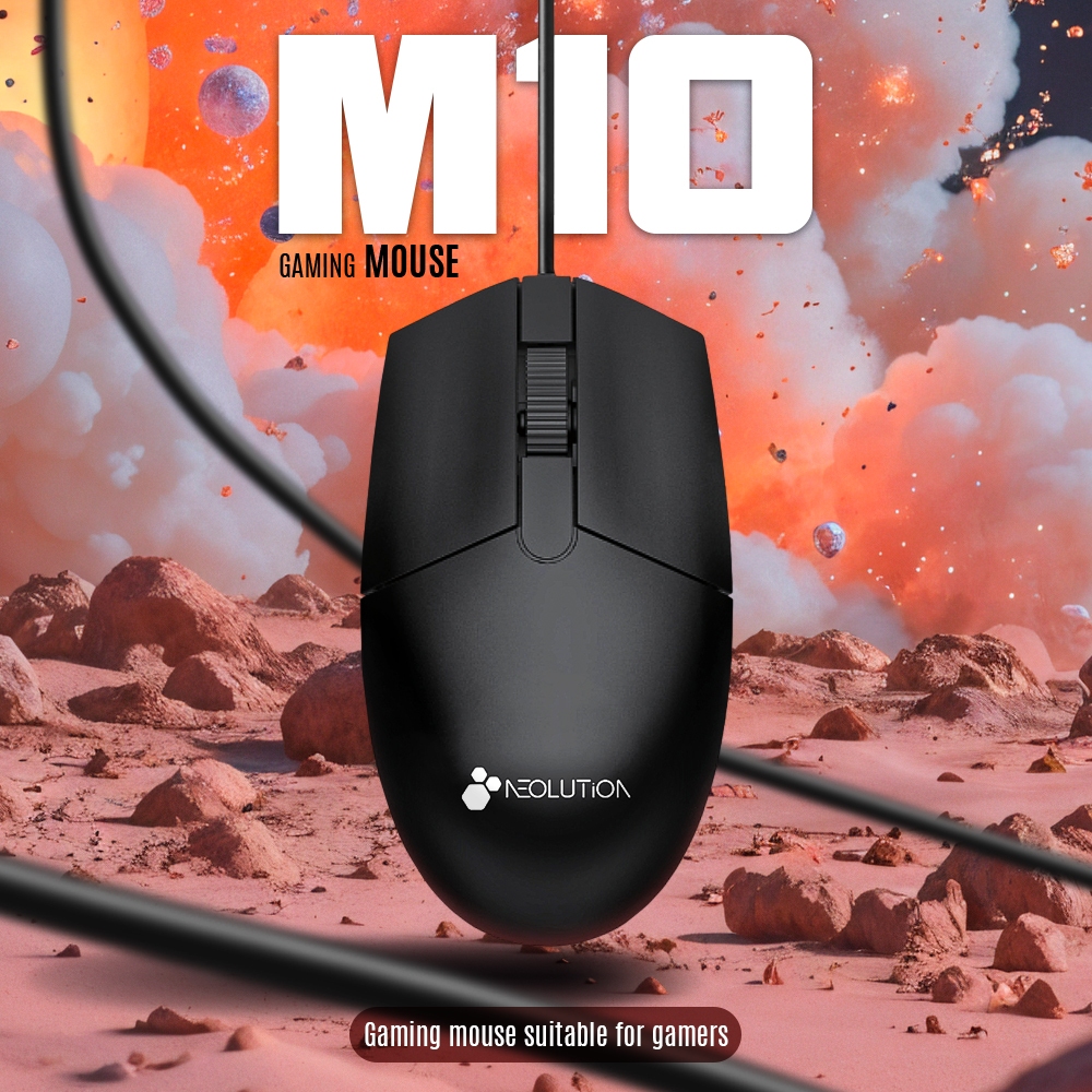 [เก็บโค้ดส่งฟรี] Neolution E-Sport mouse M10 BUSINESS OFFICE MOUSE สวย ...