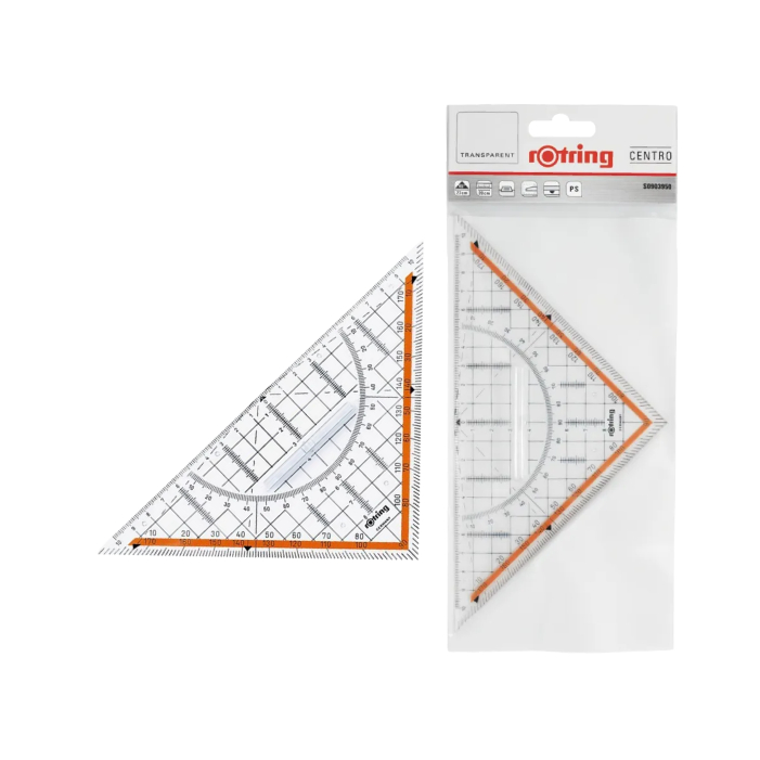 Rotring รอตริงไม้บรรทัด ฉากสามเหลี่ยม | Shopee Thailand