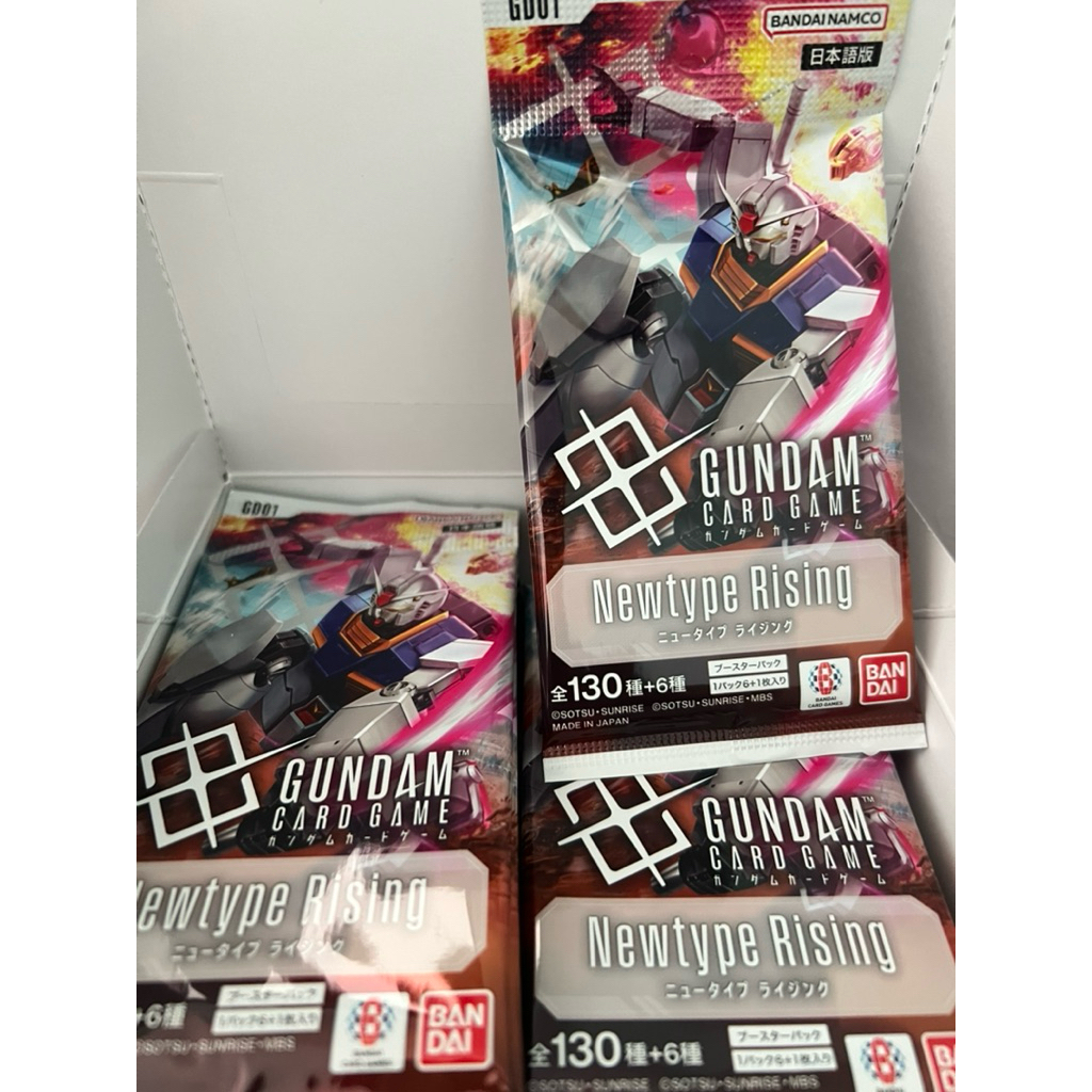 [แยกซองGD01] Gundam Card Game GD01 Newtype Rising (JP) การ์ดกันดั้ม ...