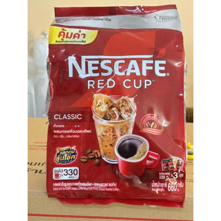 โปรโมชั่น Flash Sale : เนสกาแฟเรดคัพ660gแพ็ค3220ห่อหอมเข้มเต็มรสกาแฟทำได้หลายเมนู