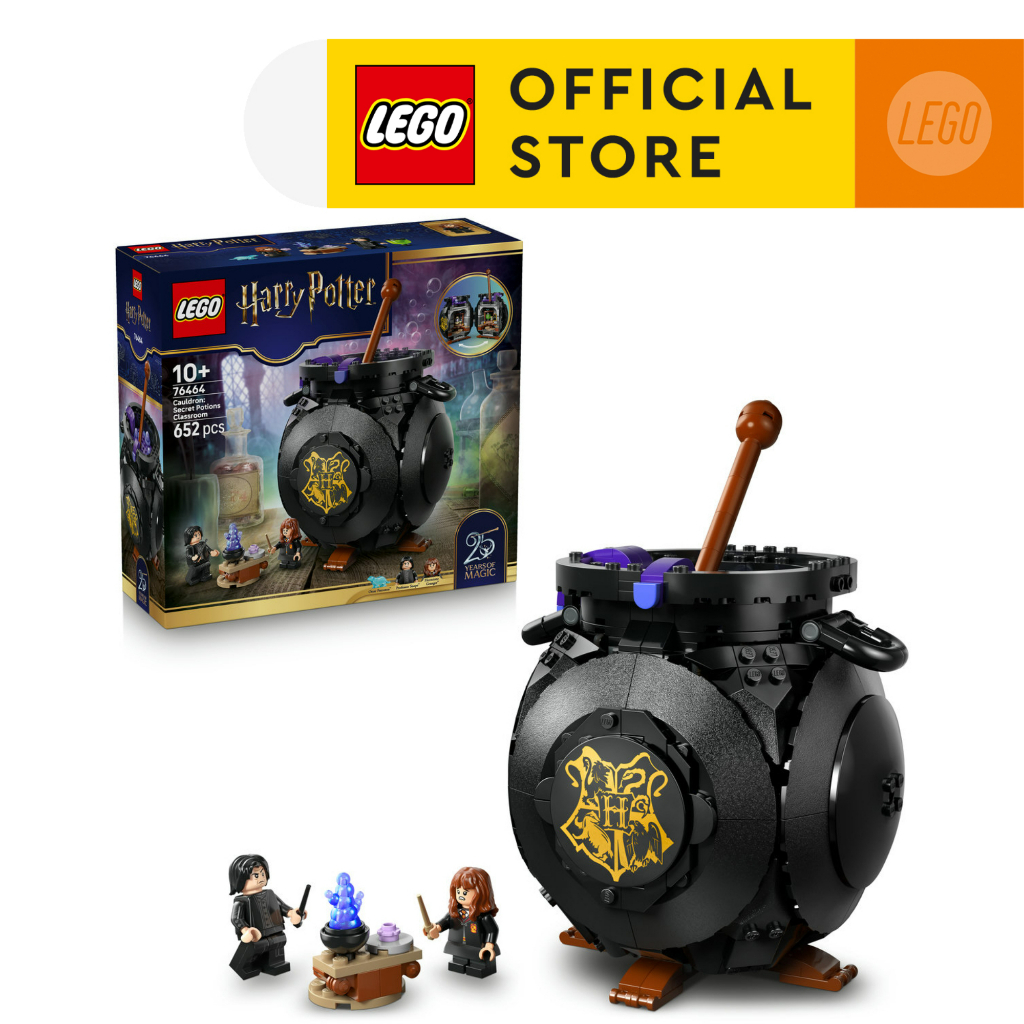 LEGO Harry Potter 76464 Cauldron: Secret Potions Classroom (652pcs ...