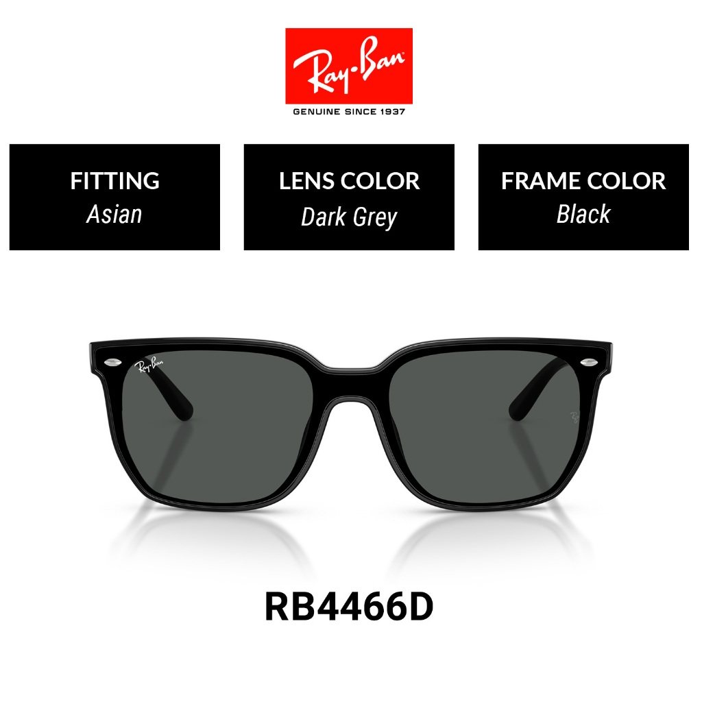 RAY-BAN 0RB4466D 601/8747 47 - Sunglasses | Shopee Thailand