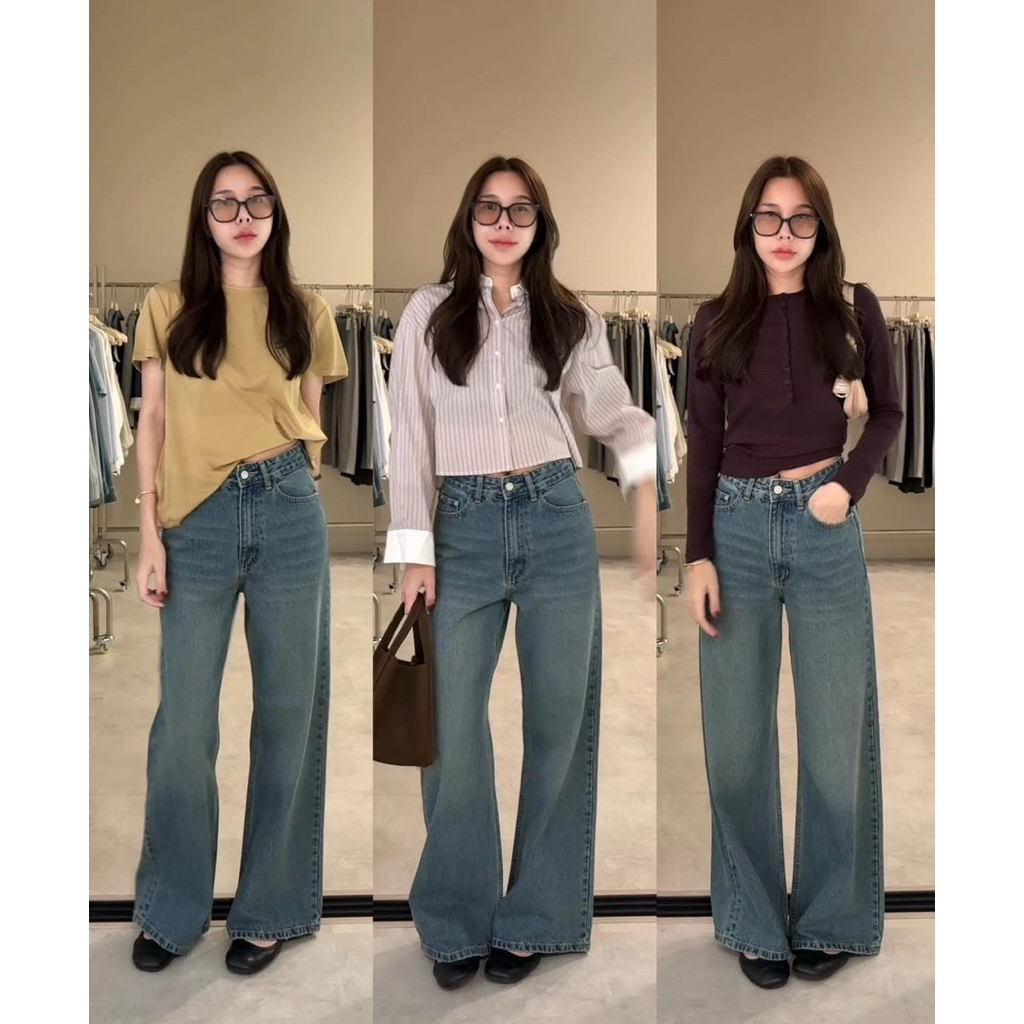 VIPH - GINA JEANS กระบอกใหญ่ VP135 | Shopee Thailand